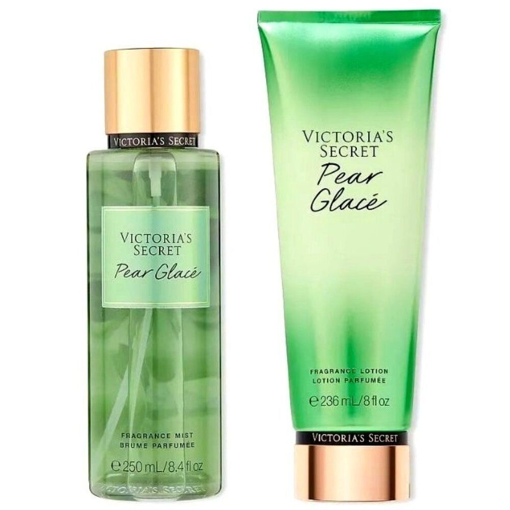 Pear Glace' 2 Piece Victoria‎ Secret Set NEW